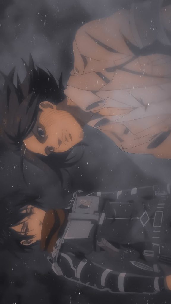 Armin Eren X Mikasa Aot Wallpaper Cute Wallpaper Backgrounds Attack On Titan Eren Attack On Titan Fanart Otaku Anime Anime Guys Anime Art