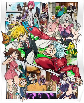 The Seven Deadly Sins Poster Tv Anime News Anime