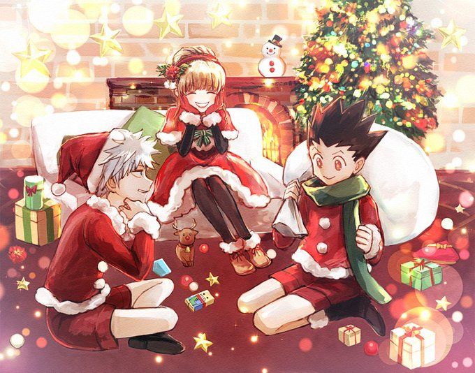 Christmas Icons Christmas Art Cute Anime Pics Cute Anime Couples Strange Beasts Manhwa