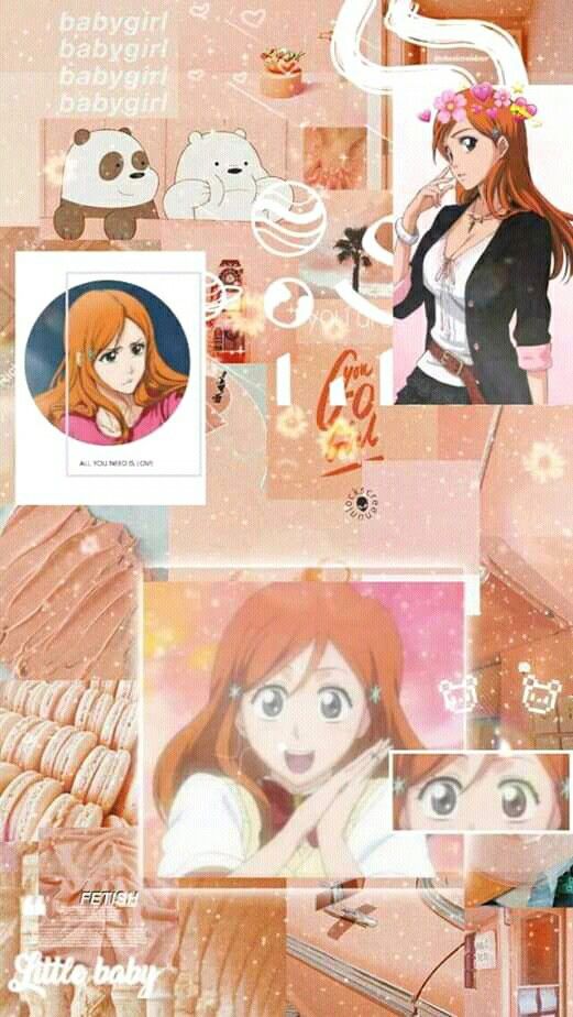 Ichigo And Orihime Inoue Orihime Amine Wallpaper Cute Anime Wallpaper Bleach Figures Mimi