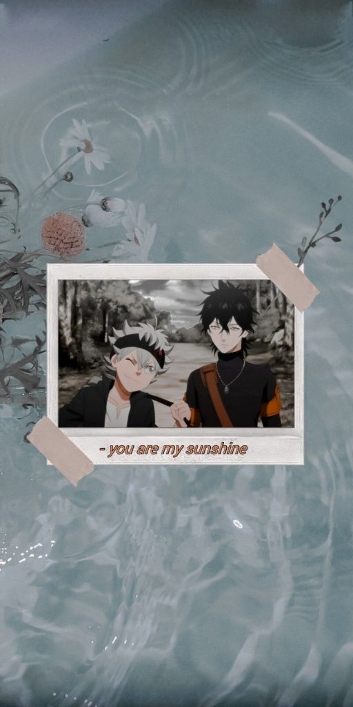 Japanese Wallpaper Iphone Iphone Wallpaper You Are My Sunshine Clover Polaroid Film Quick Anime