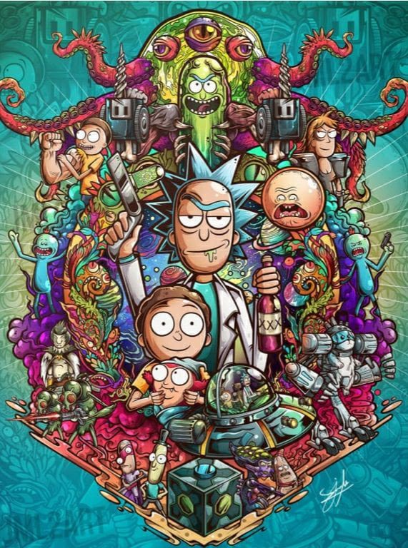 Rick And Morty Crossover Rick And Morty Characters Rick Sanchez