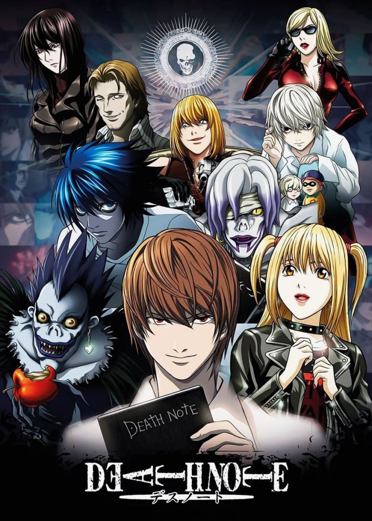 Anime Like Death Note Poster Collage Poster Wall Poster Prints Room Posters Anime Shows