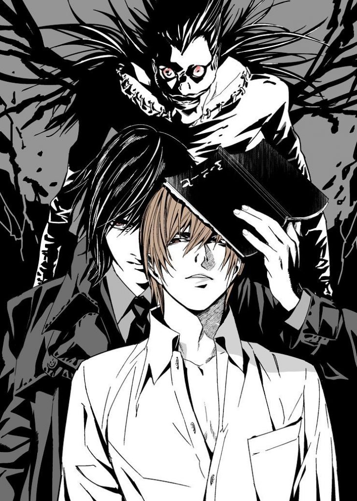 Death Note Anime L Death Fanart Manga Manga Art Blue Exorcist