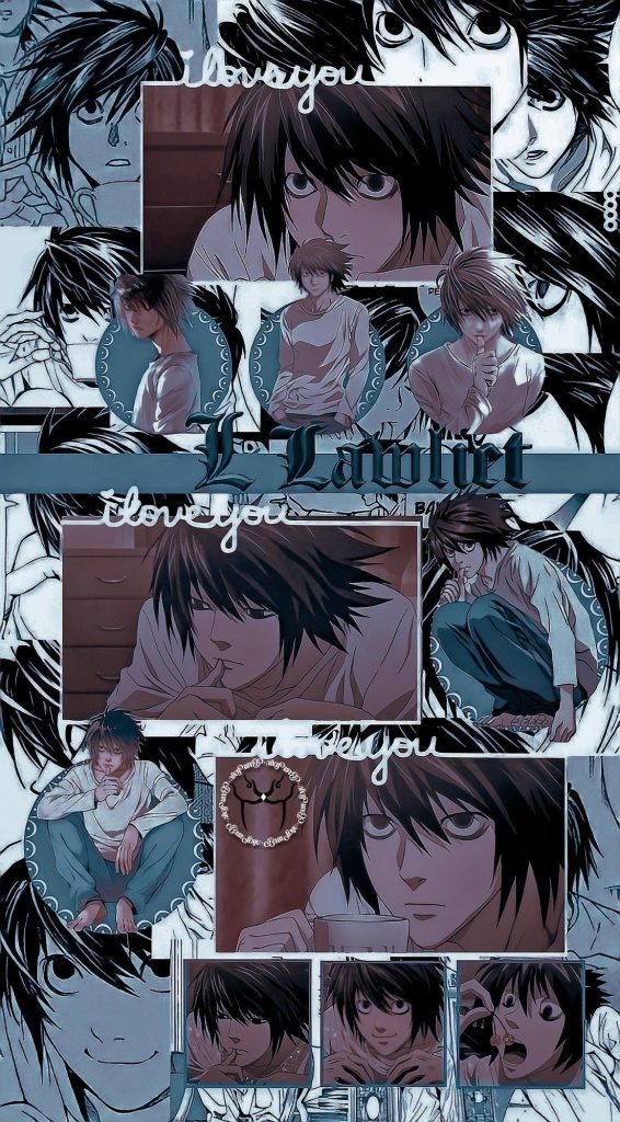 Death Note Wallpaper Iphone L Wallpaper Anime Wallpaper Phone Cool Anime Wallpapers Animes Wallp