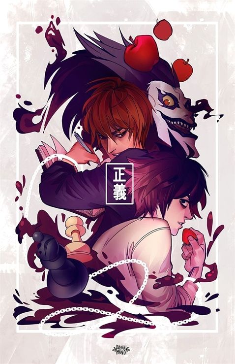 Death Note デスノート Anime Art Fan Art Image Pinterest