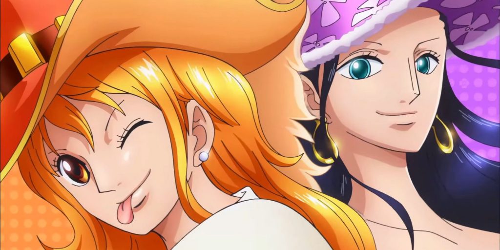 NamiRobin Nami One Piece Disney Characters Anime Wallpaper Live Dark Anime